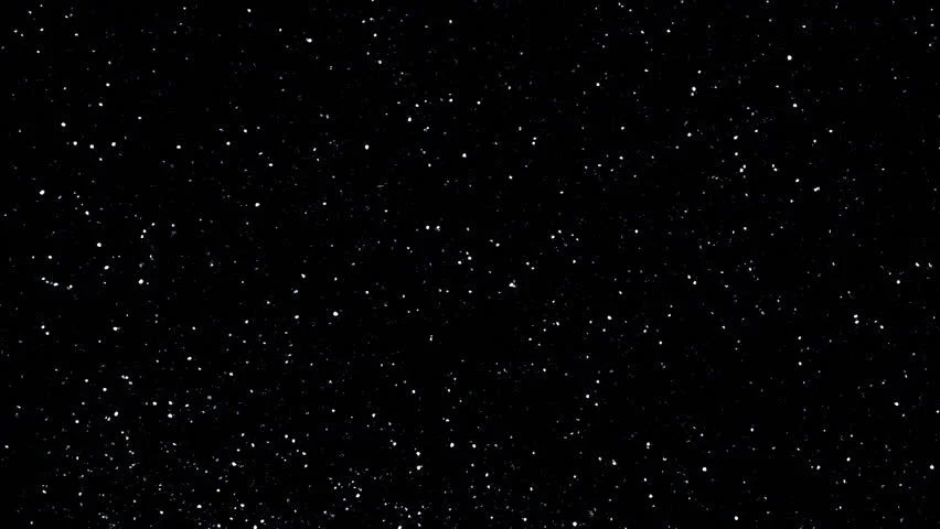 black starry sky